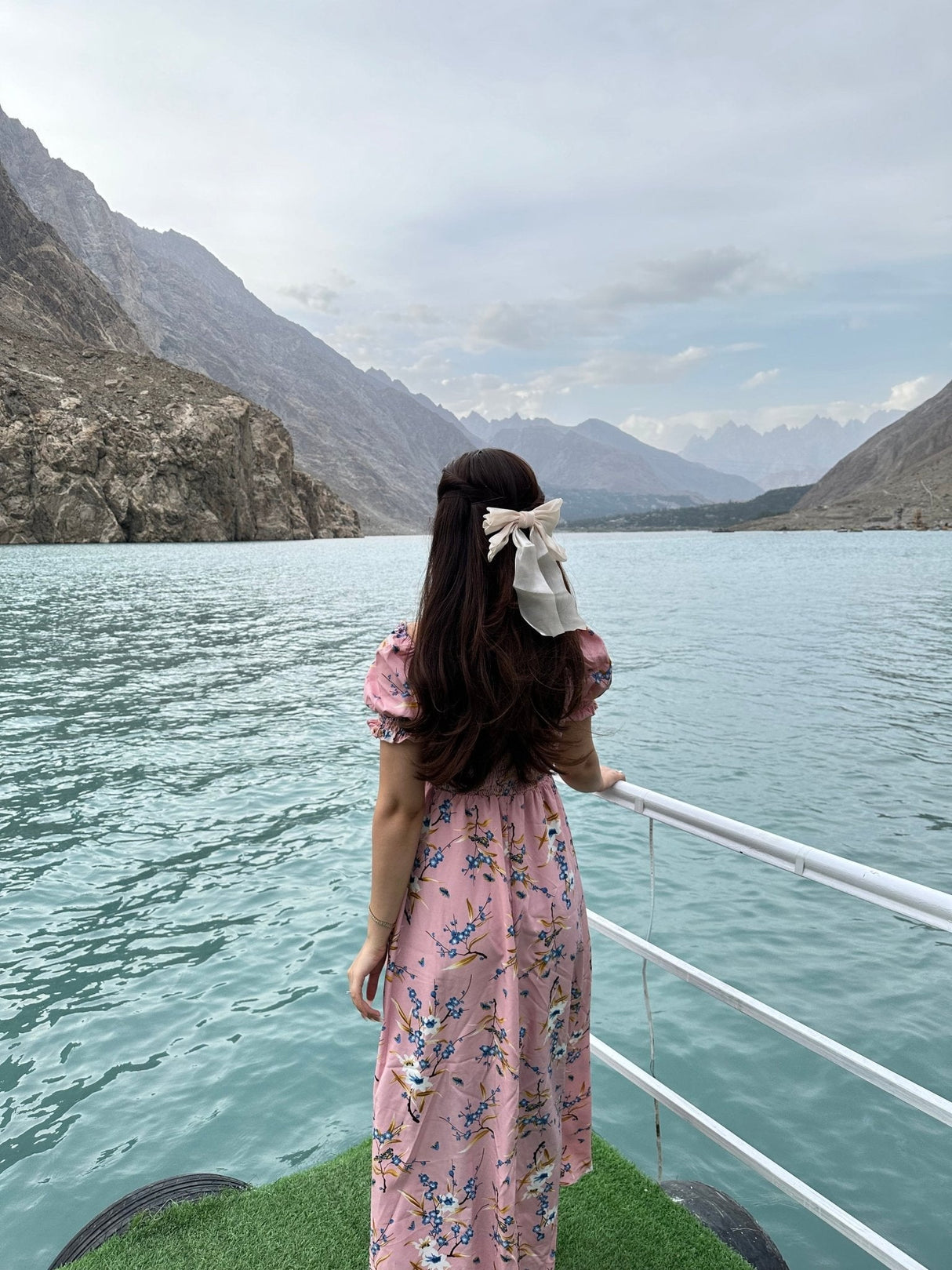 Buy Shein Floral Square Neck Shirred A-line Dress in Pakistan