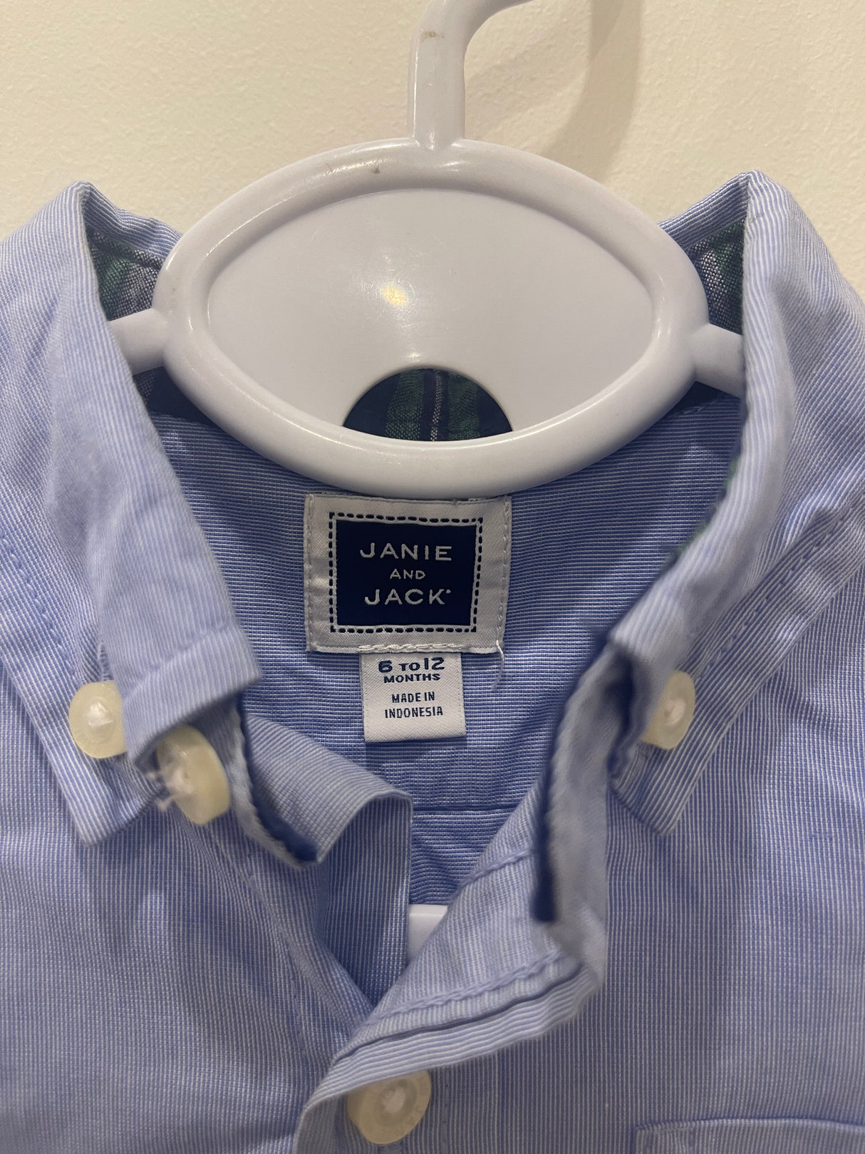 جینی اور جیک | بیبی بوائے | بلیو فارمل شرٹ | پریلوڈ