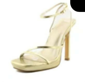 Meshki | Golden High Heels | Women Heels | Shoes | Size: 38 | Preloved