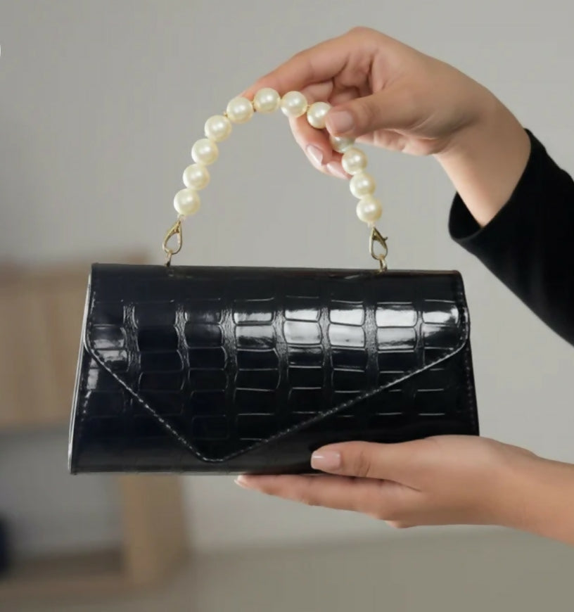 Pearl Luxe Mini Handbag (00092-00093) | Women Bags | Medium | Brand New