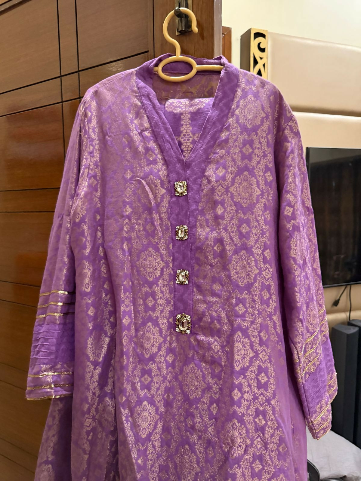 Jacquard 3Pc | Women Locally Made Formals | Medium | Preloved