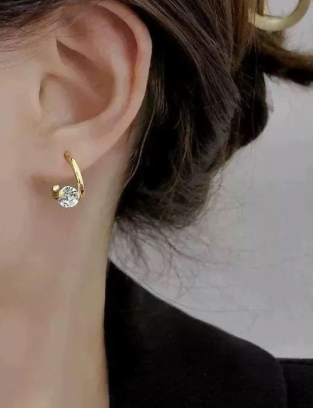 Imported Round Hoops Earrings-00453 | Women Jewelry | Earrings | Brand New