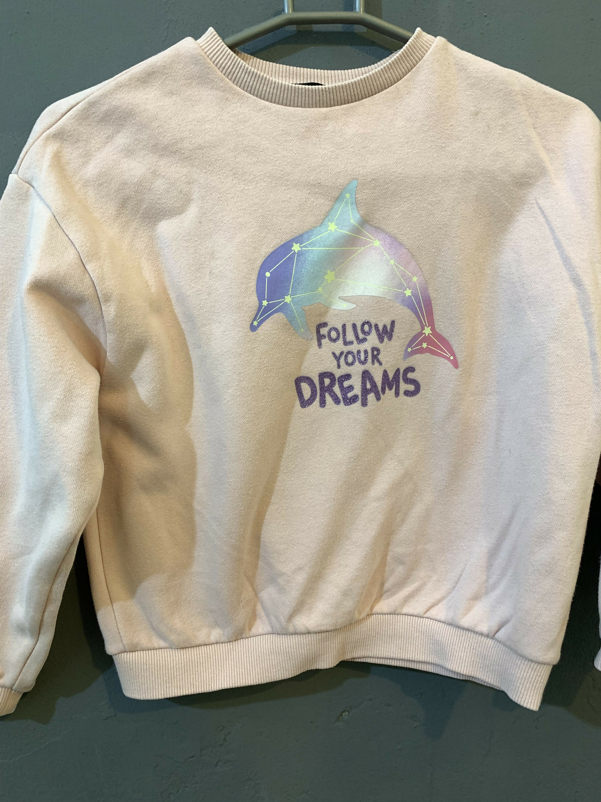 Follow Your Dreams Sweatshirt | Baby Winters | 6 to 8 Yrs | Worn Once