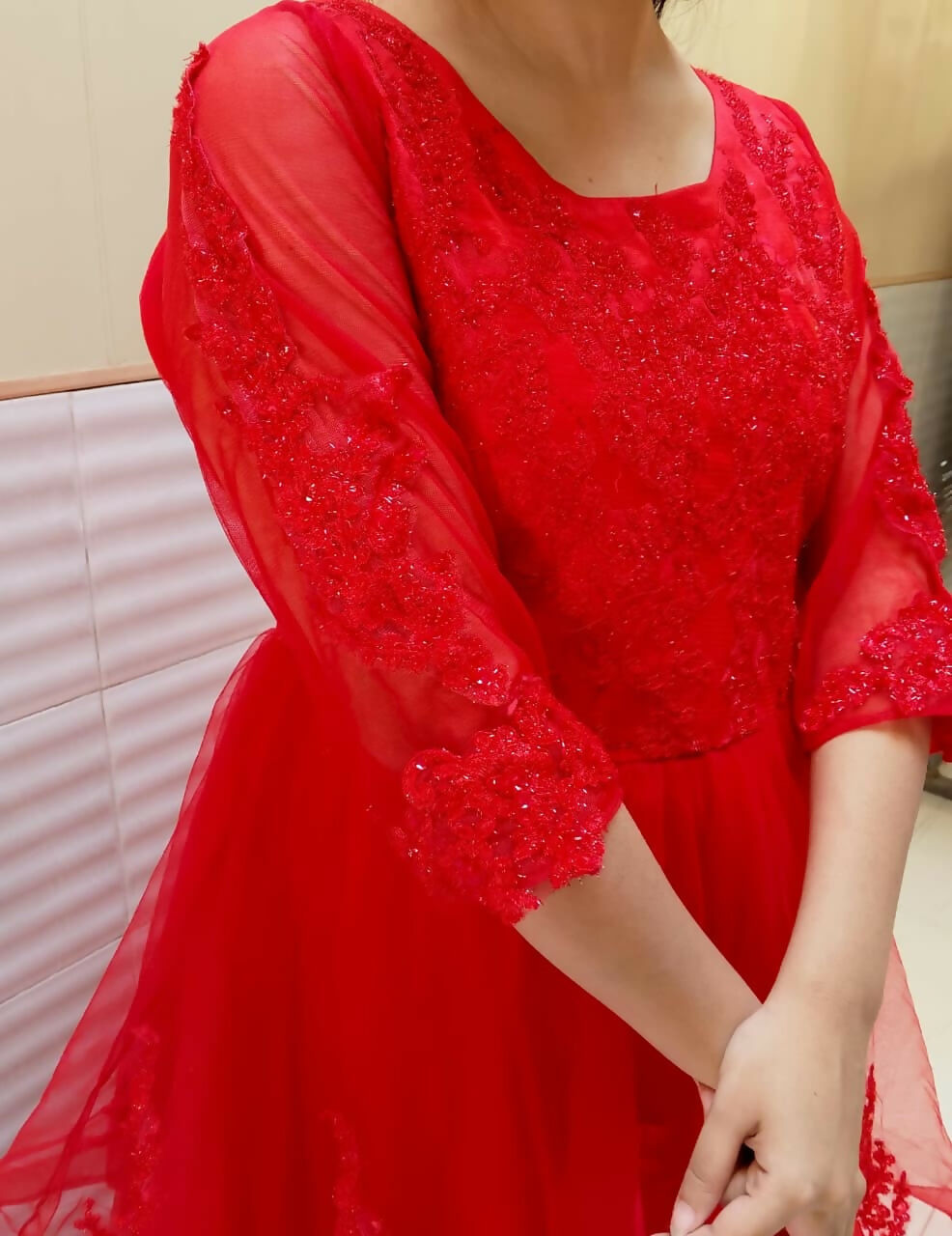 Stylish Maxi | Women Locally Made Formals | Large | Worn Once