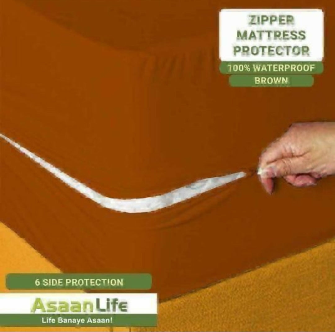 Zipper Waterproof Mattress Cover | Home Decor | Bedding | Brand New