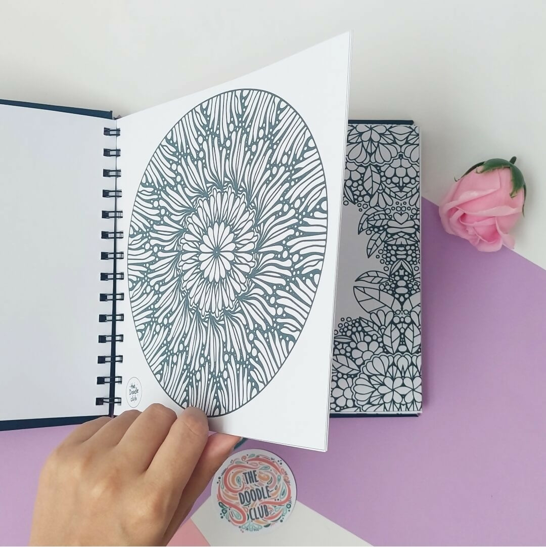 Bliss (Doodles & Mandalas) - Adult Colouring Book | For Your Home | Books | New
