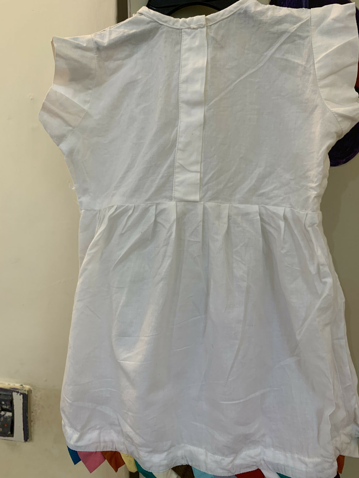White frock | Girls Tops & Shirts | Size 1-2 Yr | New