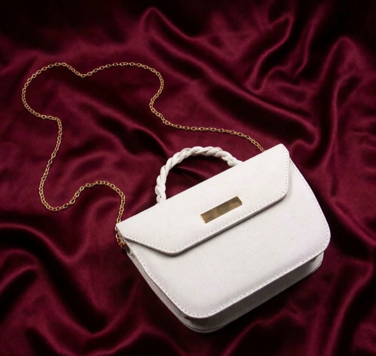 Frosted Glam Handbag-(00102-00103) | Women Bags | Size: 9x2.5 | Brand New