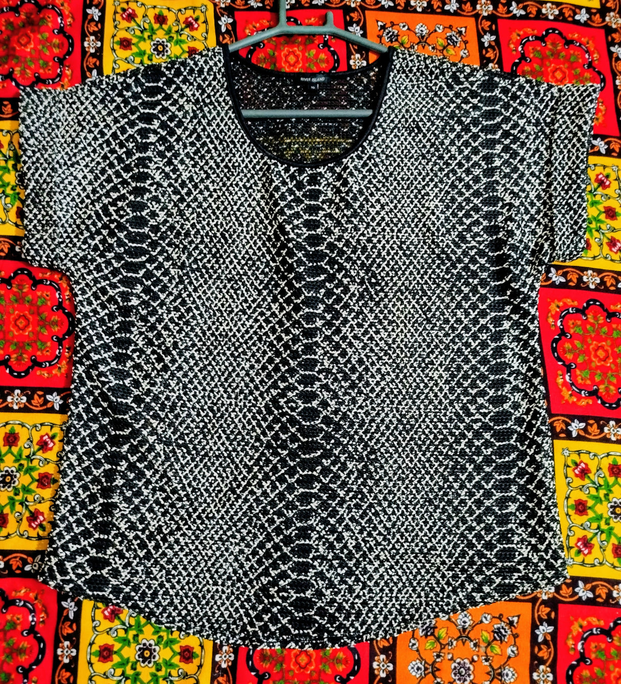 RiverIsland | Women Tops & Shirts | Size:Uk 10 | Black | Preloved