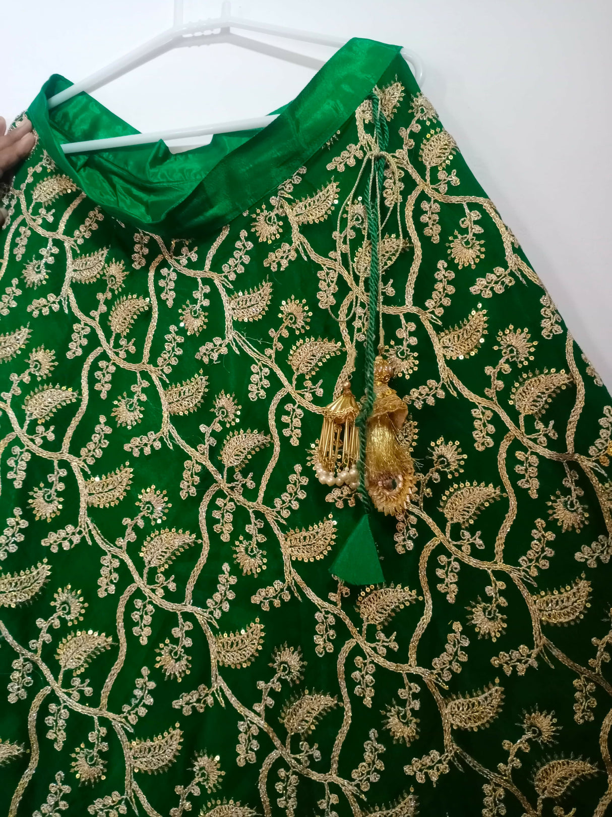 Green Lehnga choli | Women Locally Made Formals | X Large | Preloved