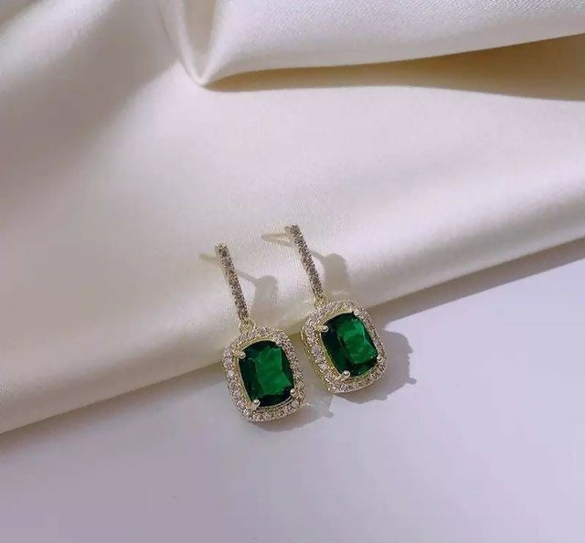 Square Drop Earrings-00691 | Women Jewelry | Earrings | Brand New
