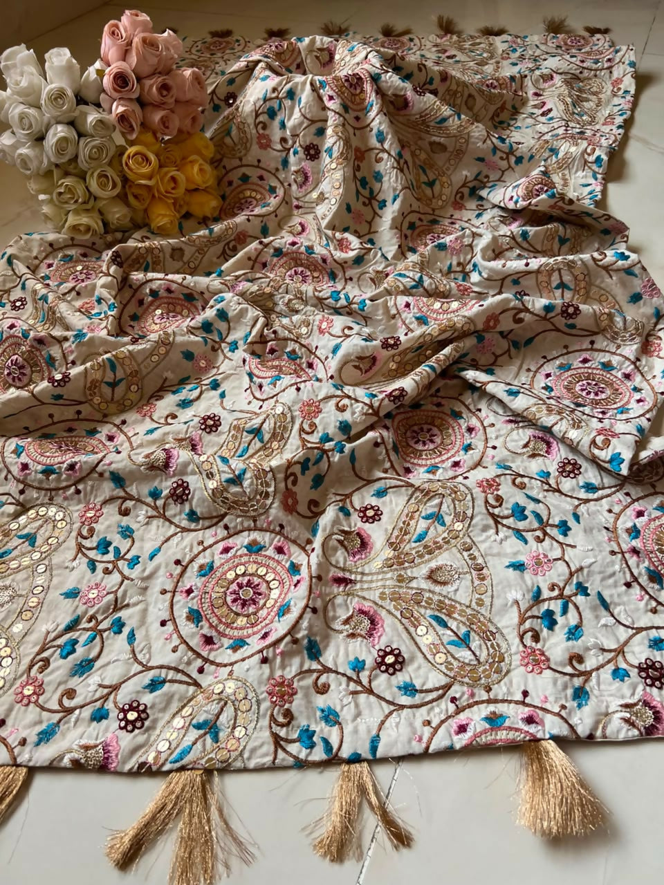 Fancy Embroidered Shawls | Women Clothing | Brand New