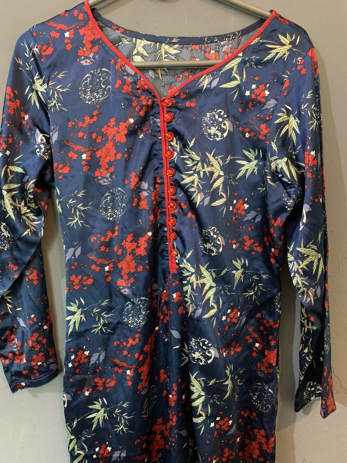 Silk Kurta | Women Locally Made Kurta | Small | New