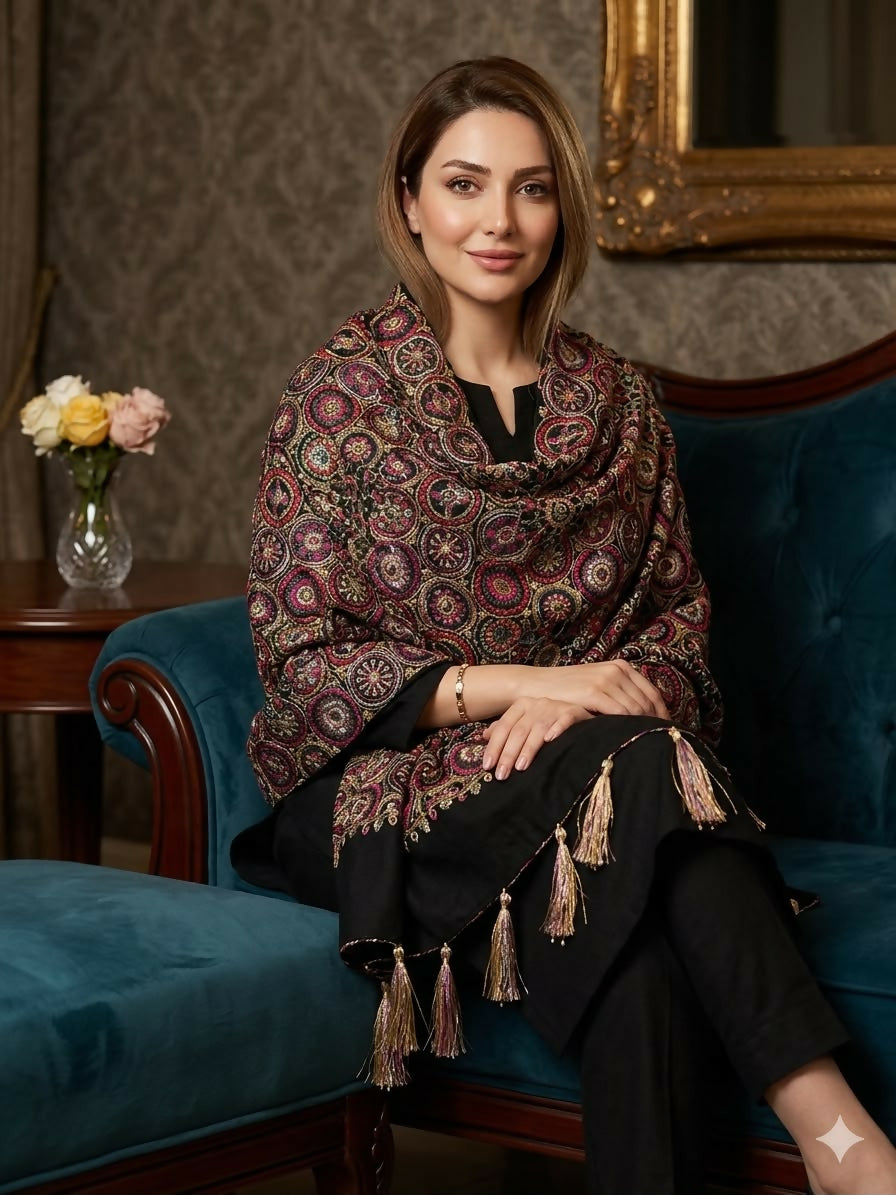 Fancy Embroidered Shawls | Women Clothing | Brand New