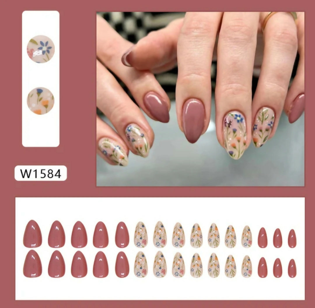 Press On Nails Set- (N 101,106,126) | Women Accessories | Nails | Brand New