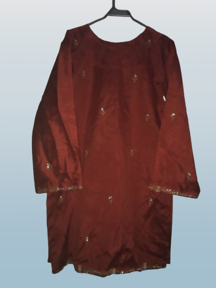 Beautiful Silk Suit | Women Locally Made Formals | Small | New