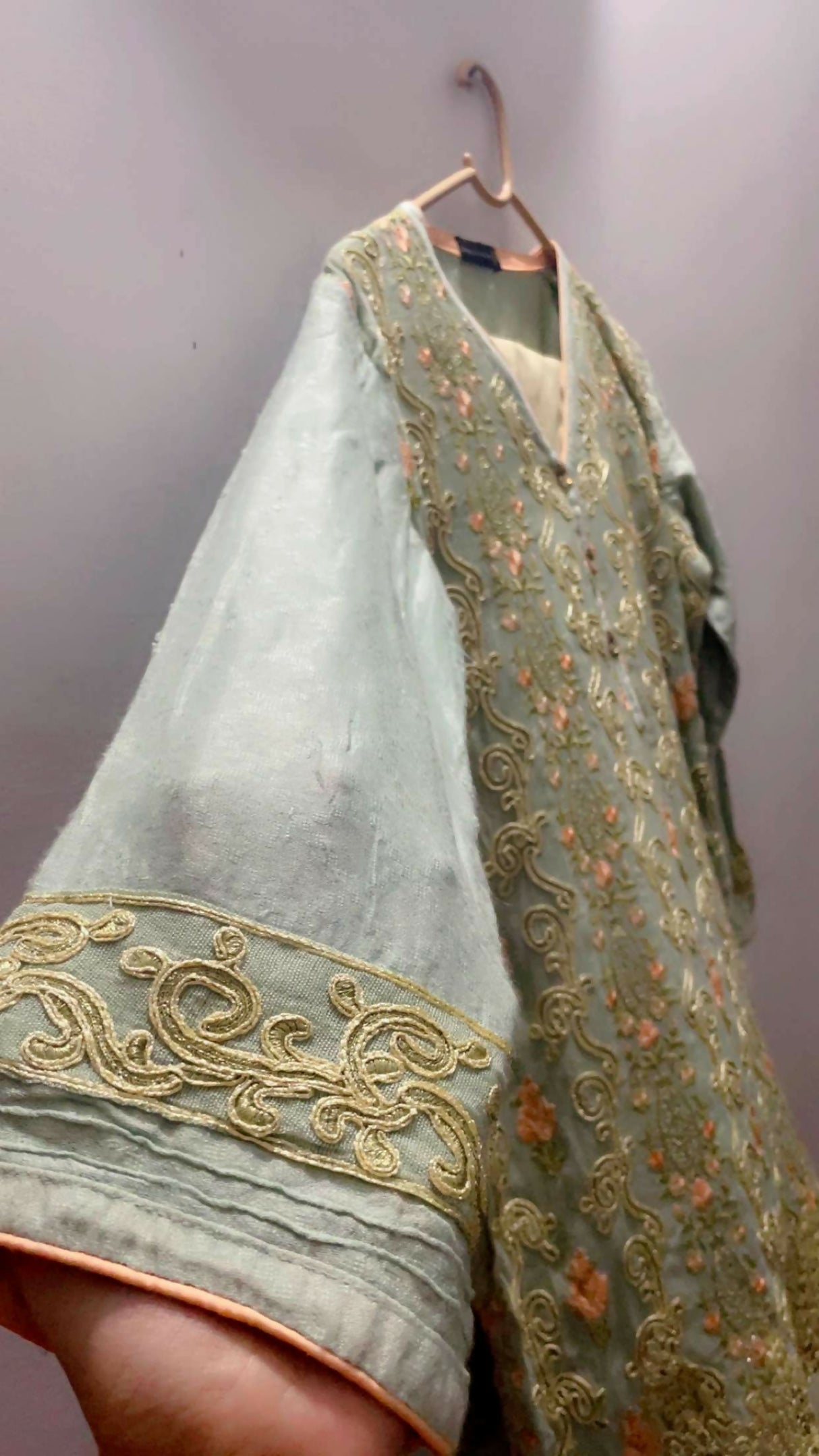 Women Embroidered Shirt | Women Locally Made Formals | Medium | Multicolor | Preloved
