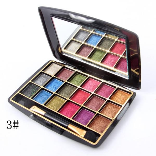 Buy MISS ROSE 18 Color Dreamlike bright eyeshadow (Mini Palette) in Pakistan