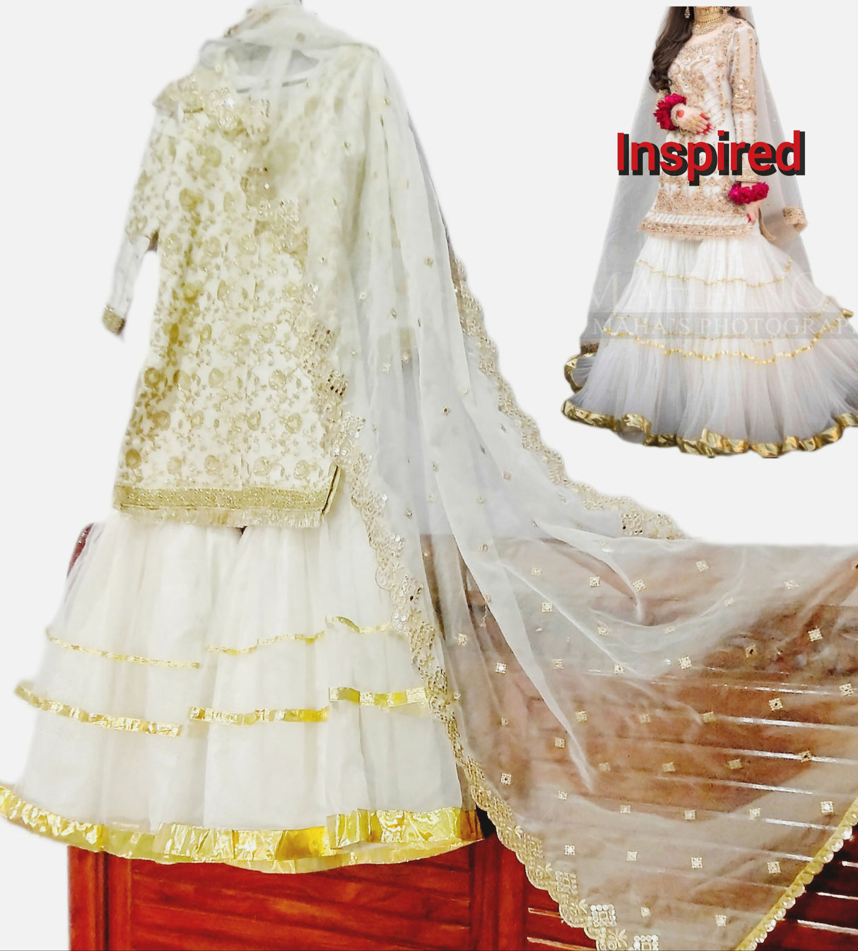 Nikkah Suit | Women Bridals | Small to Medium | Worn Once