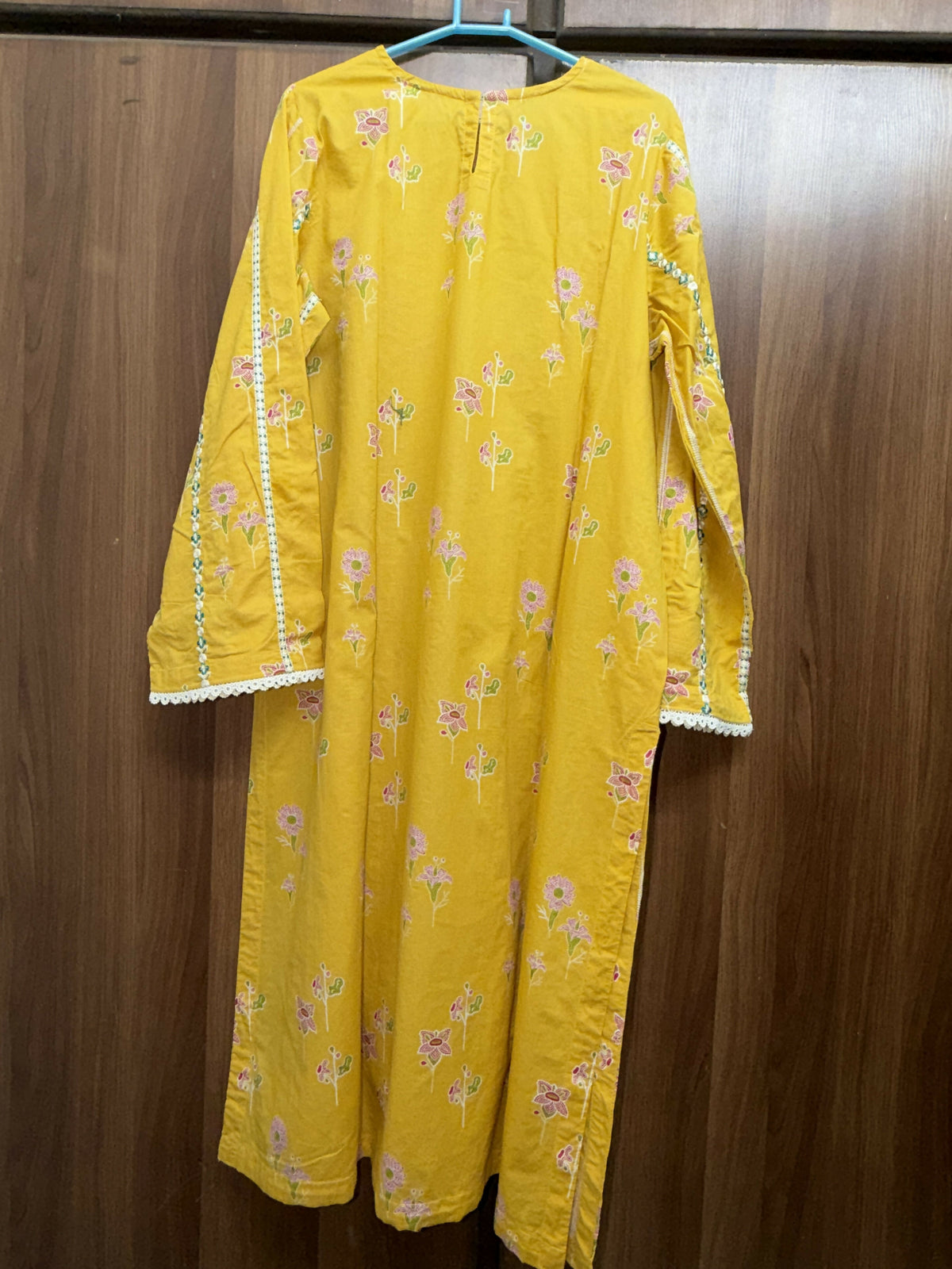 Sapphire | Women Branded Kurta | Yellow | Large | Worn Once