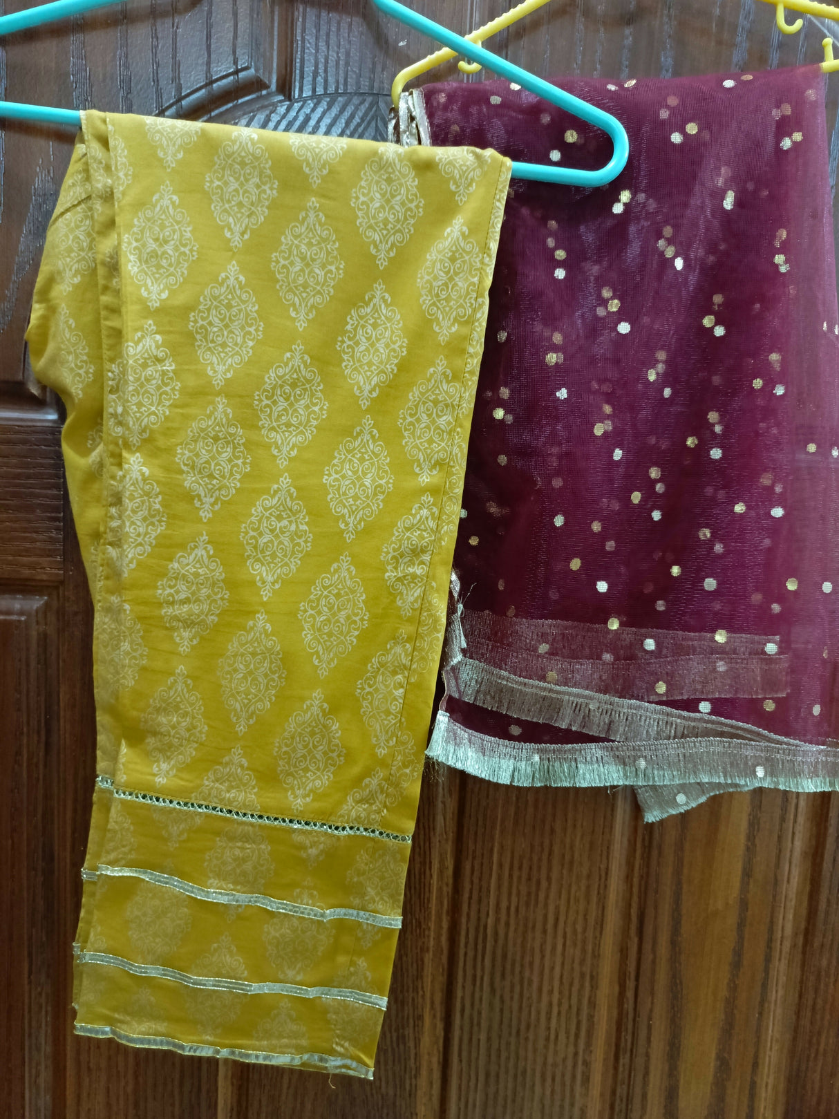 Ziva Mustard | Kids | Girls Shalwar Kameez | 13 to 14 Yrs | Worn Once