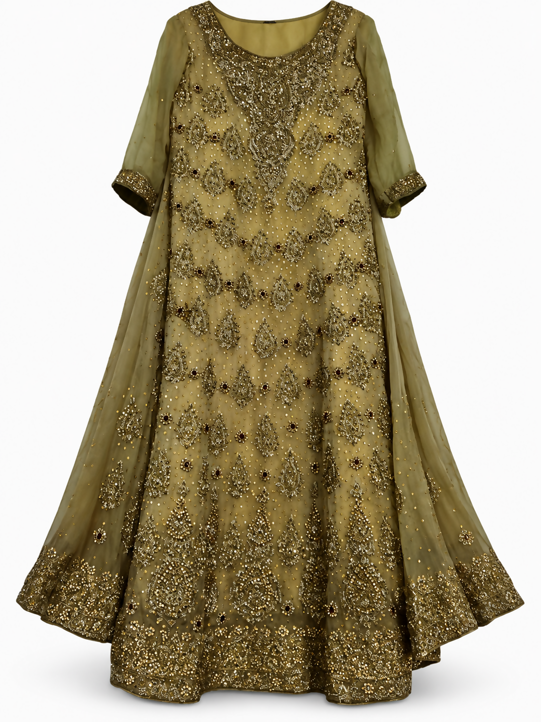 Heavy Fancy maxi | Women Bridals | Medium | Worn Once