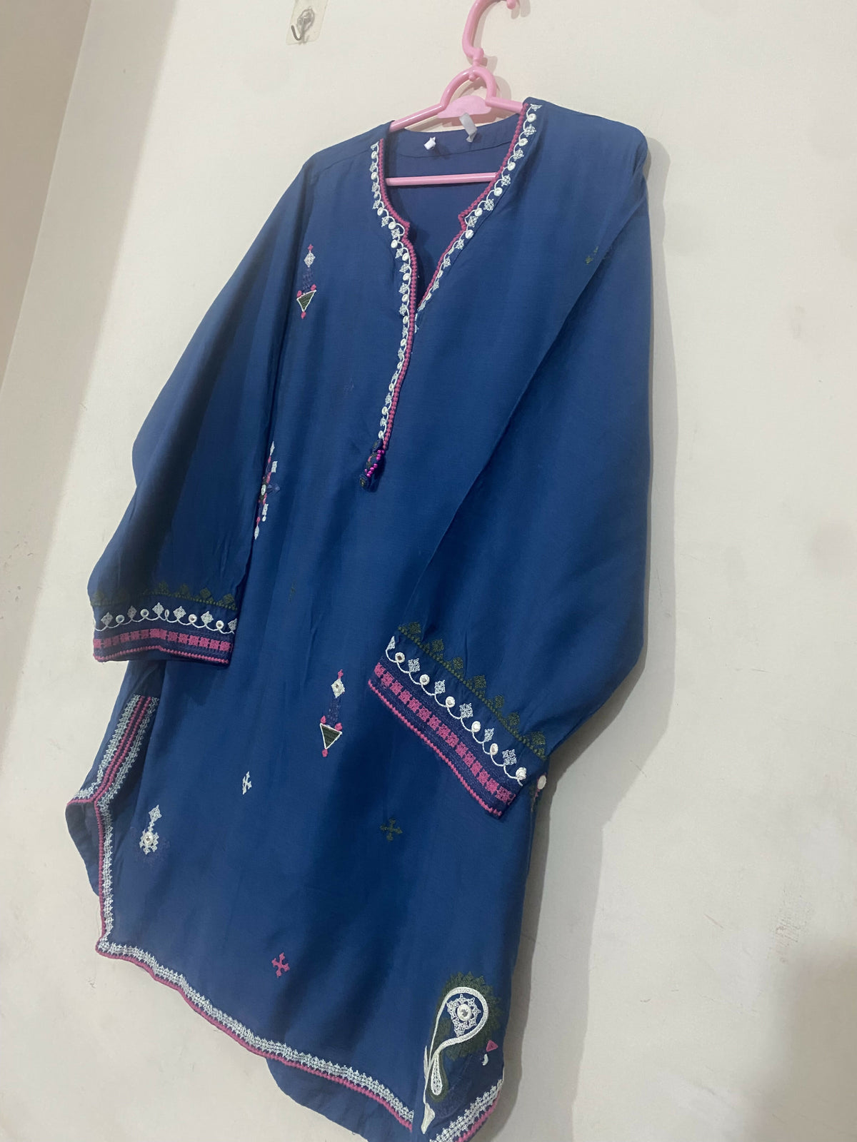 Khaadi | Women Branded Kurta | Blue | Large | Worn Once
