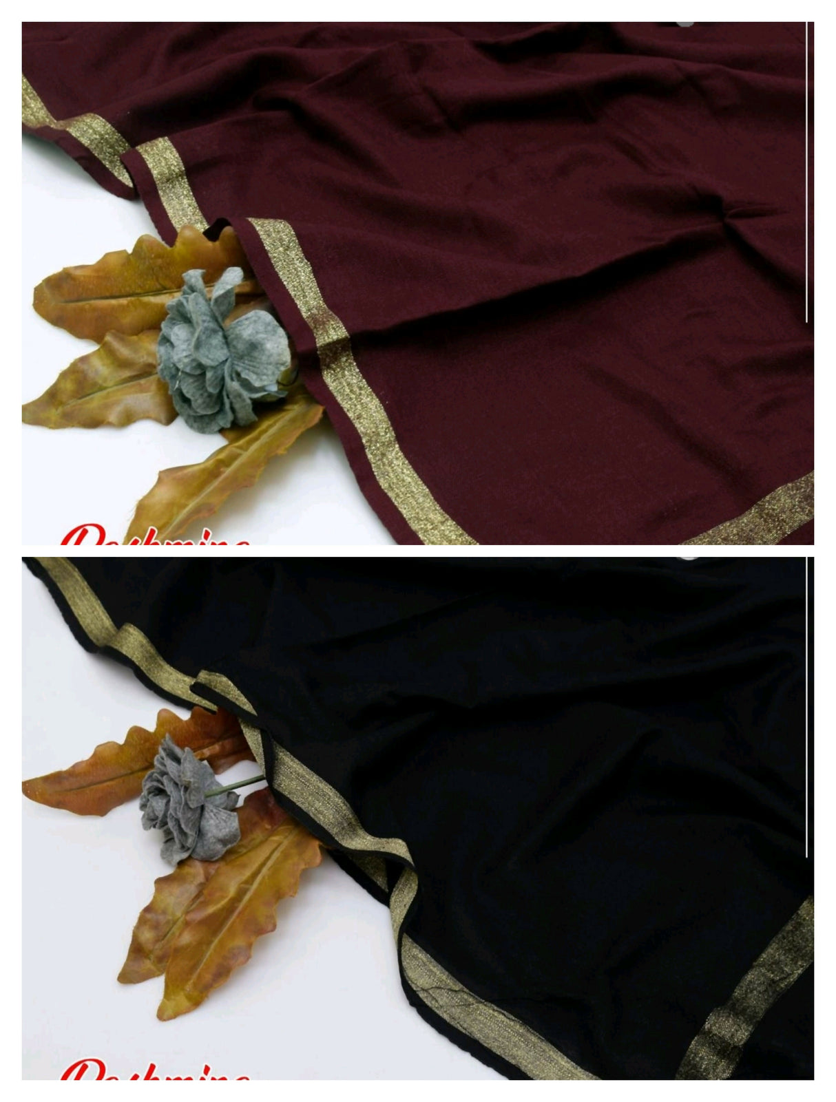 Pack of 2 shawls | Pashmina Wool shawl | Women Accessories | Brand New