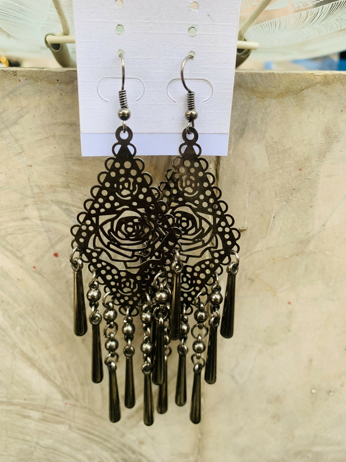 Black Earrings | Women Jewelry | Small | New
