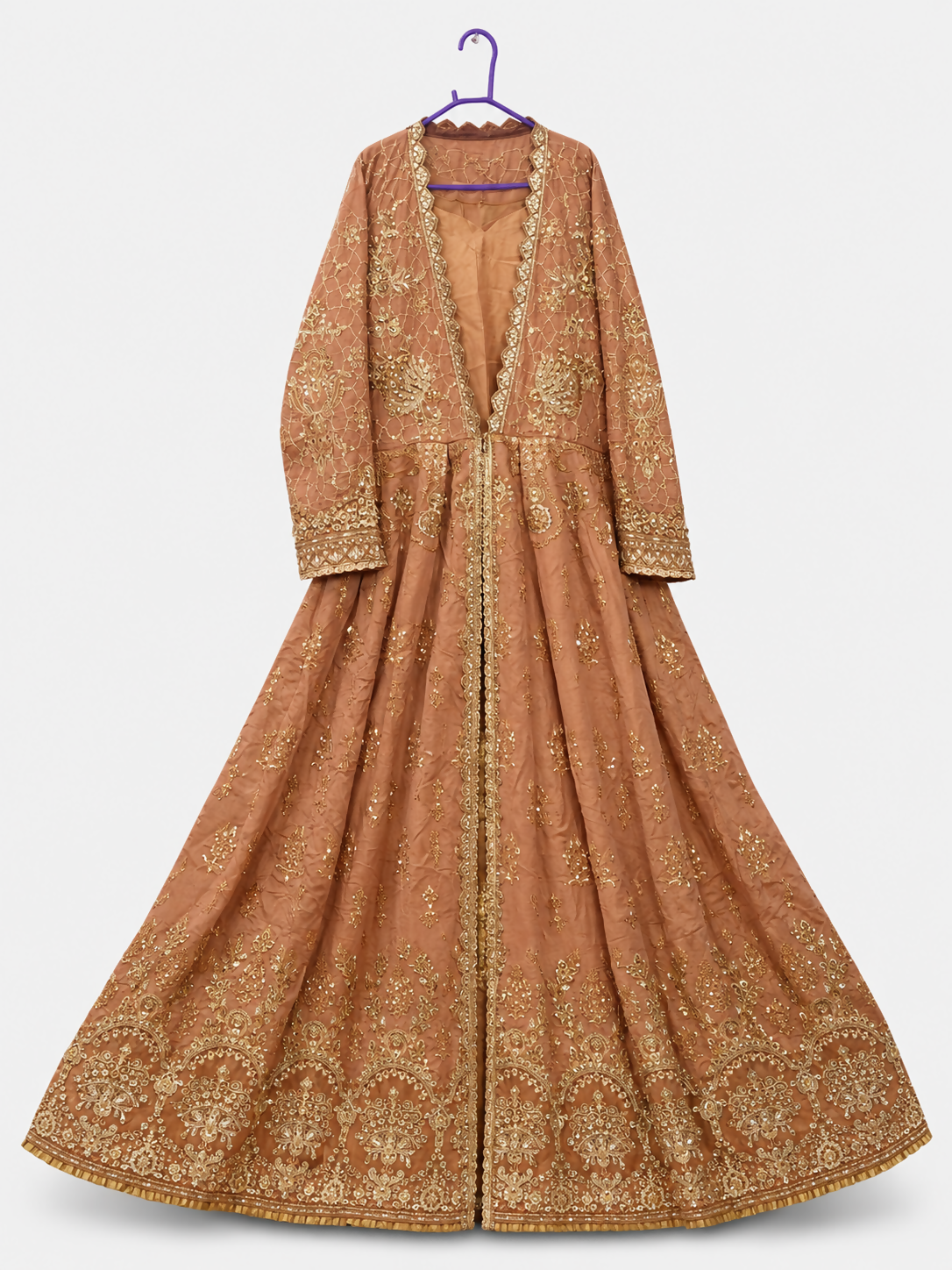 Mustard Heavy Maxi | Women Frocks & Maxis | XLarge | Preloved