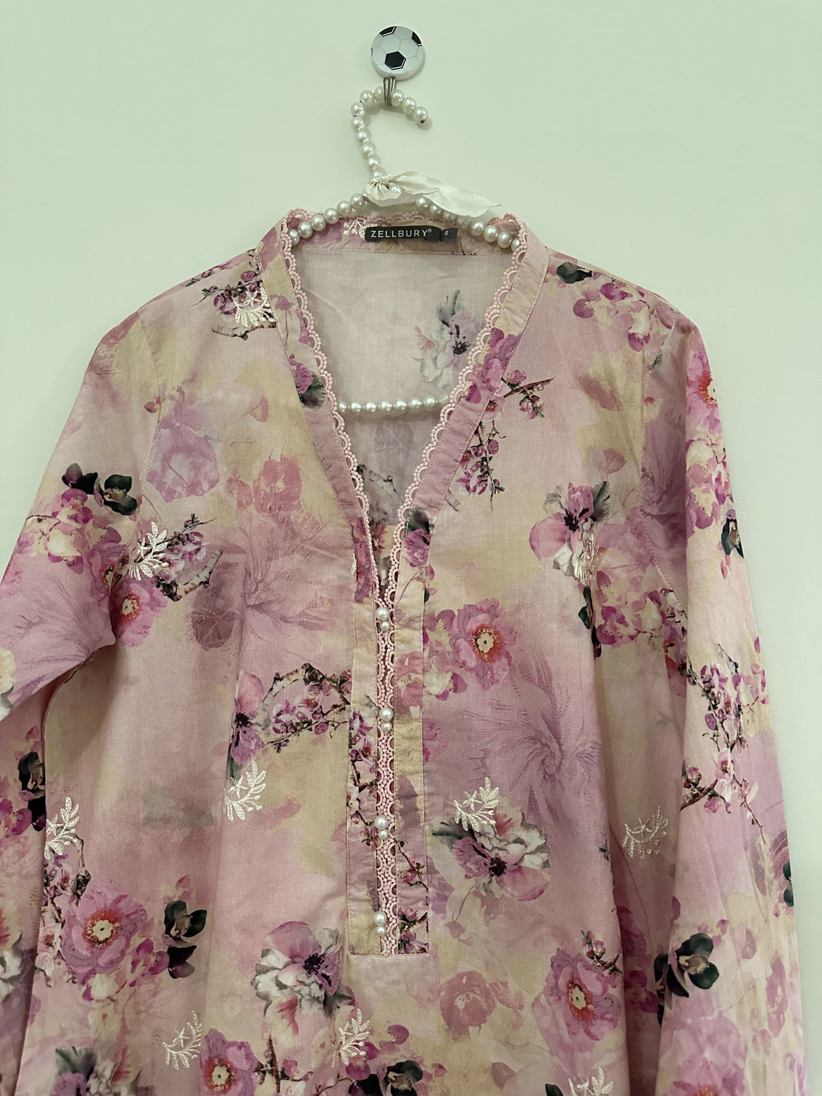 Zellbury | Women Branded Kurta | Pink | Small | Worn Once