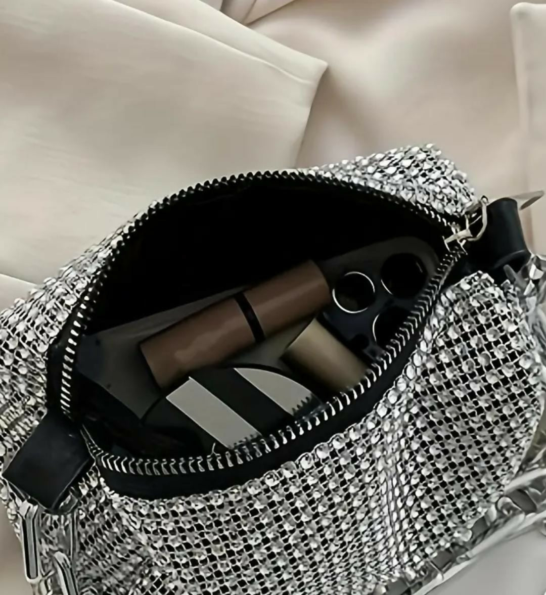 Rhinestone Clutch Bag | Women Stone Bags | Handbag | Brand New