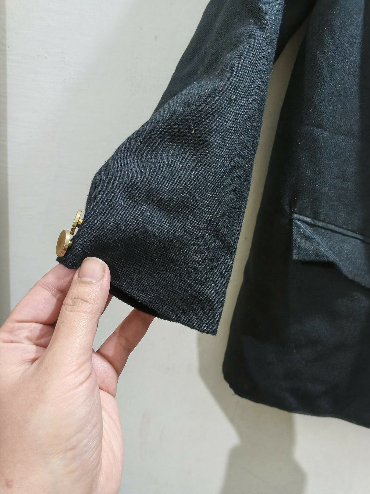 Black Coat | Boys Tops & Shirts | Size:22 | Preloved