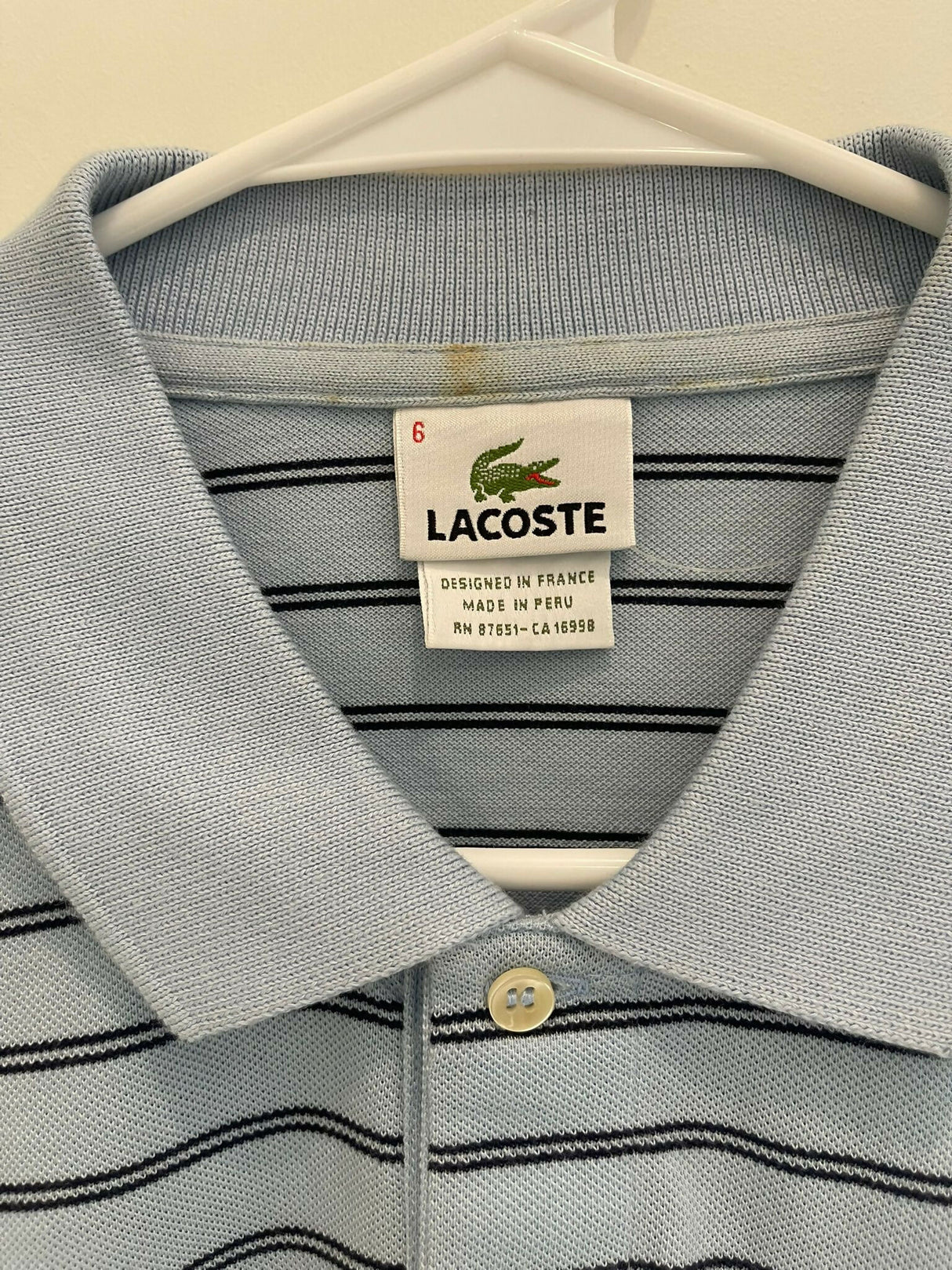 Lacoste | Men Shirts & Tops | Size: 6 | Preloved