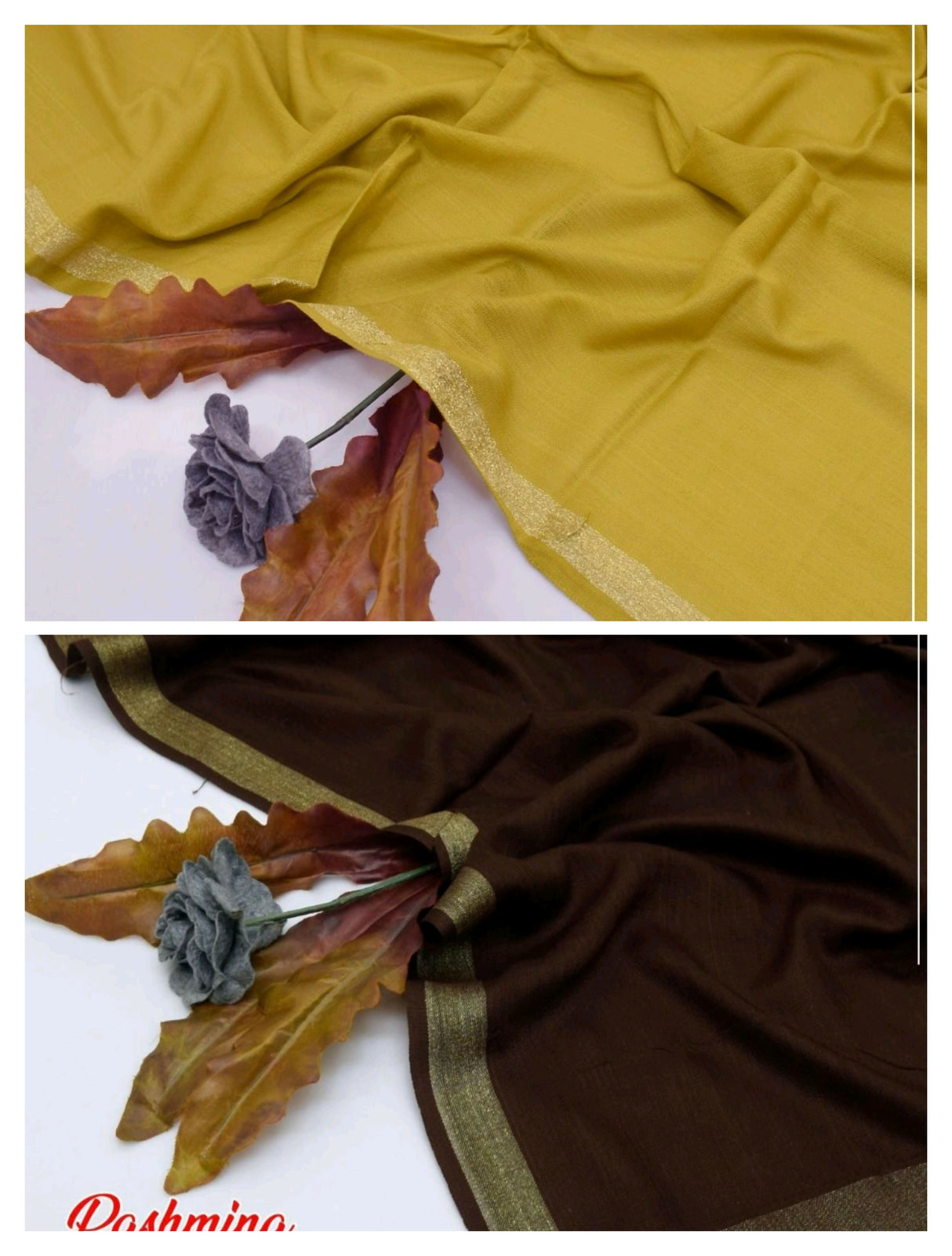 Pack of 2 shawls | Pashmina Wool shawl | Women Accessories | Brand New