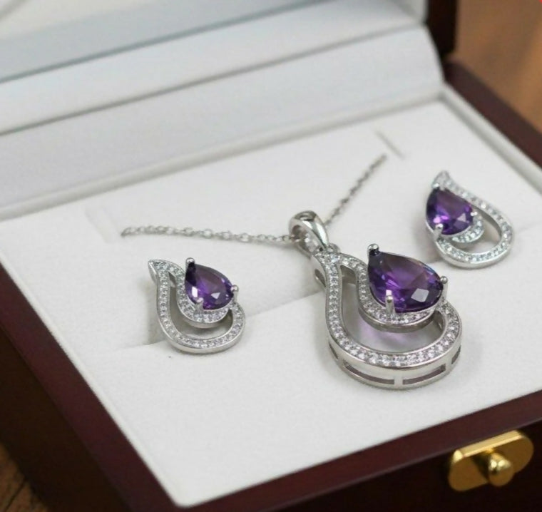 Imported Tear Drop set-00721 | Women Jewelry | Necklaces & Pendants | Brand New