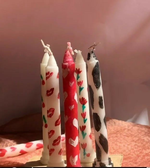 Painted Candles | For Your Home | Home & Decor | New