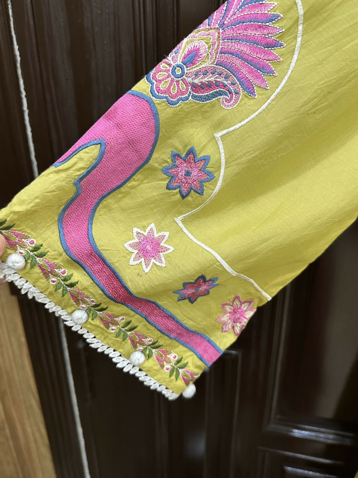 Ethnc | Butter Yellow | Women Branded Kurta | Small | Worn Once