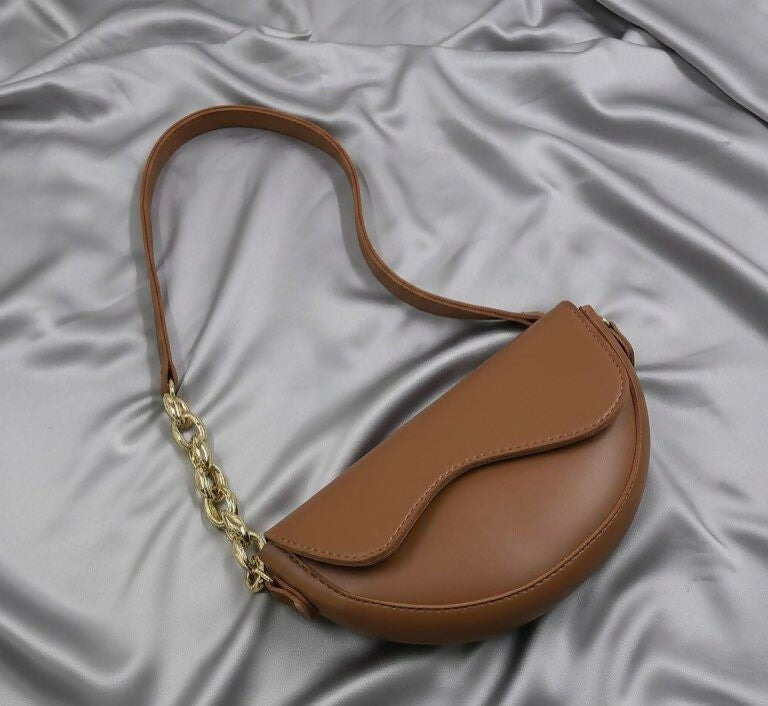 Saddle Shoulder Bag (00072-00075) | Women Bags | Medium | Brand New