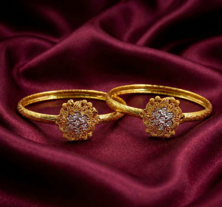 Flower Round Bracelet-00217 | Women Jewelry | Bangles/Bracelets | Brand New
