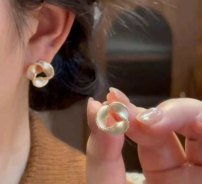Round Tops Pair-01081 | Women Jewelry | Earrings | Brand New