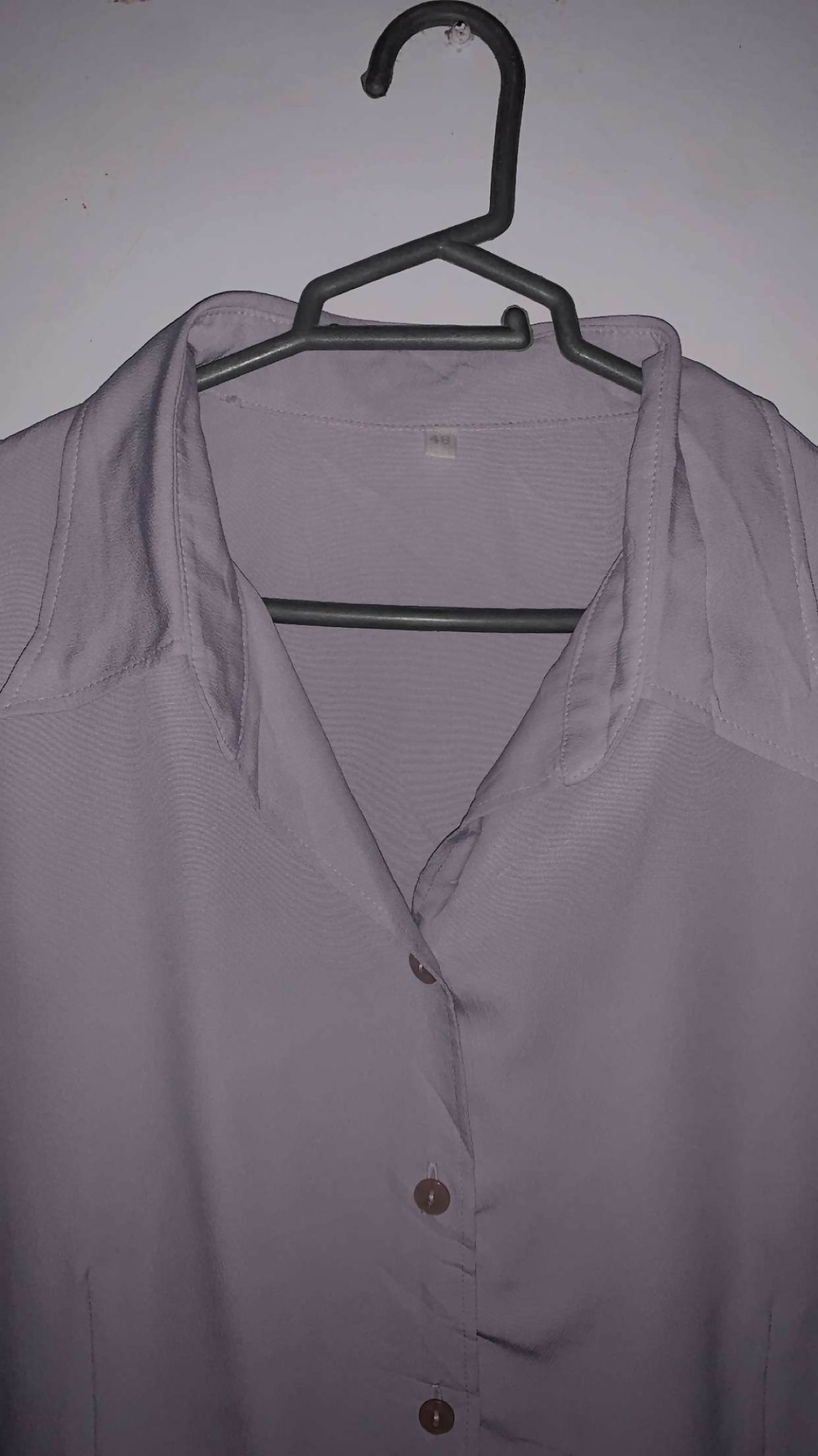 Lavender / Cold Grey Stylish Western Top | Women Tops & Shirts | Large | Preloved | pinteresty western down button shirt