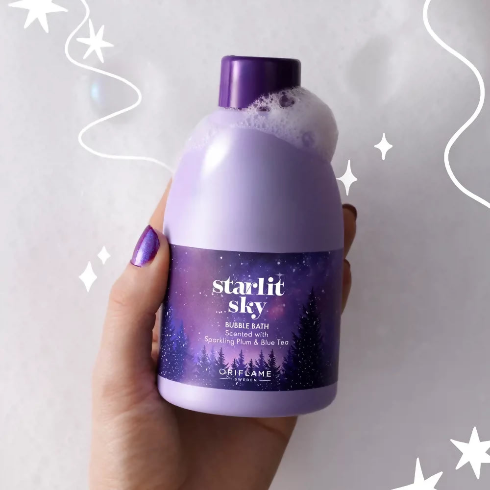 Oriflame | Starlit Sky Bubble Bath | Women Beauty Skincare | 300 ml | Brand New