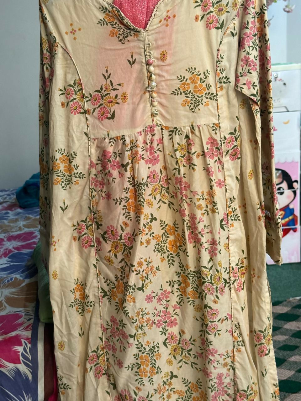 3PC Stitched Beautiful Suit | Women Locally Made Kurta | Small | Preloved