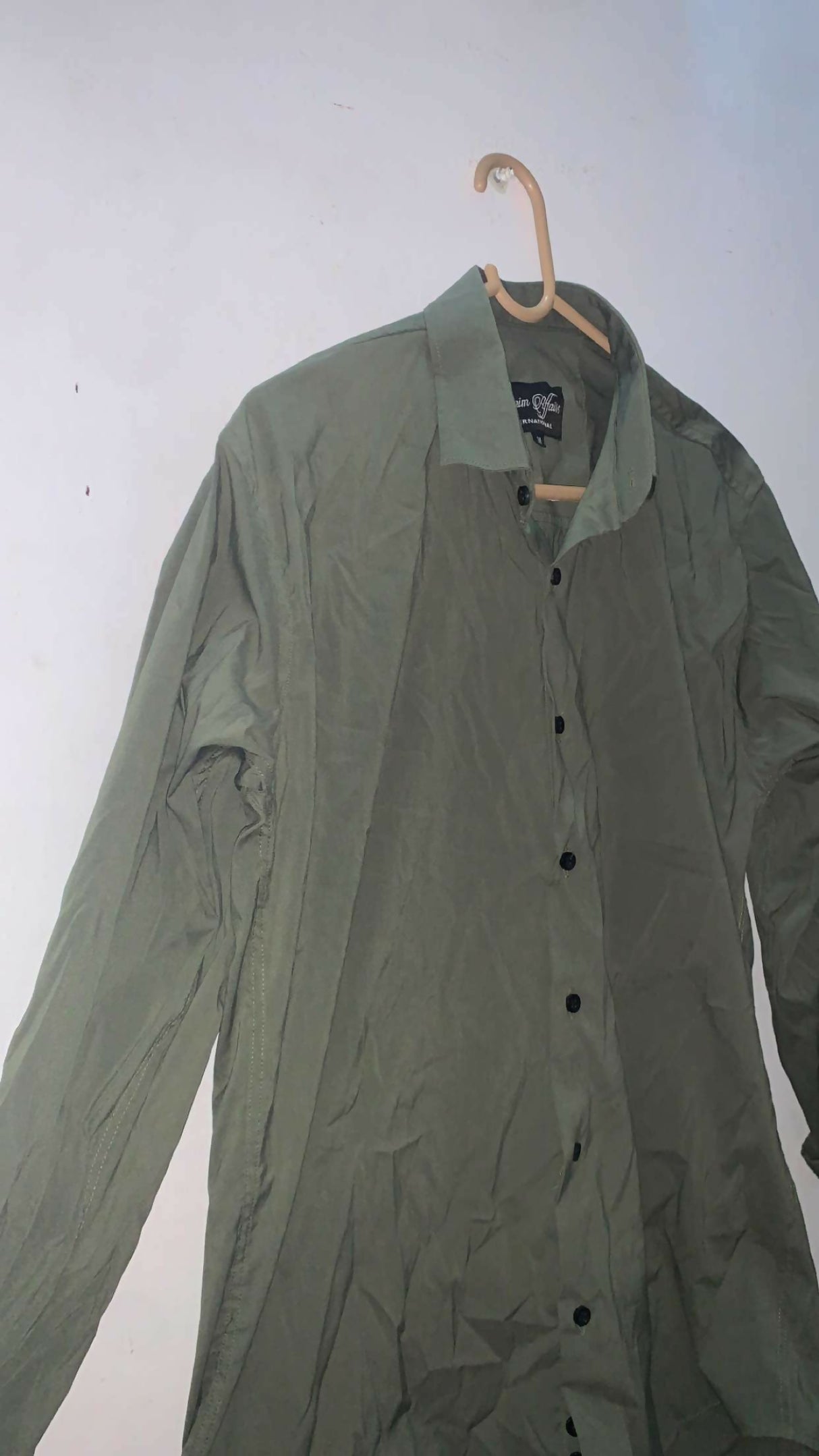Brown Button Shirt | Women Tops & Shirts | Medium | Preloved