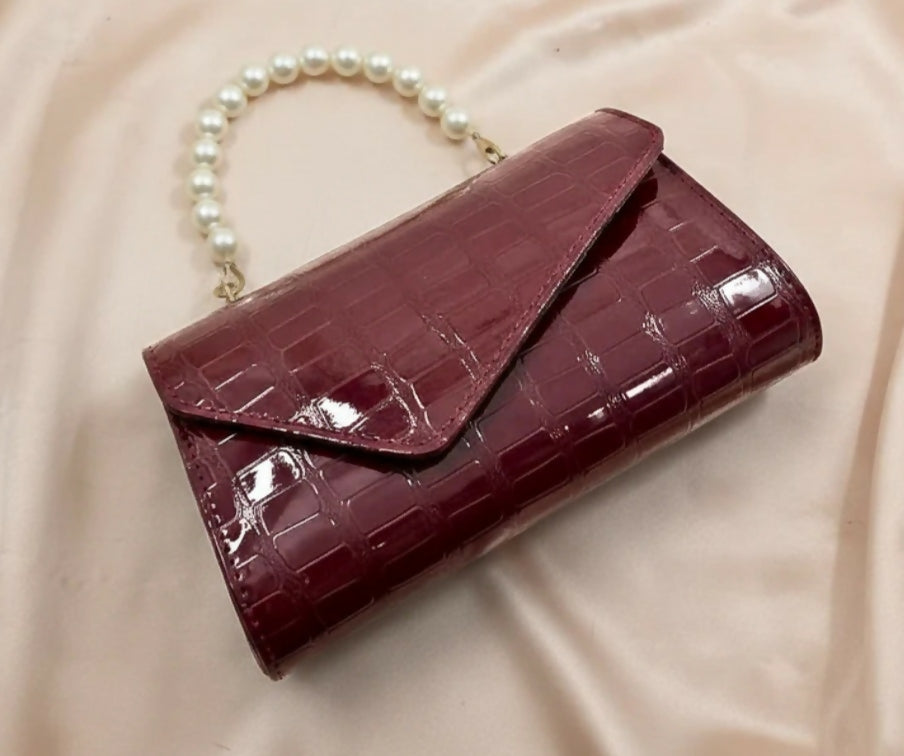 Pearl Luxe Mini Handbag (00092-00093) | Women Bags | Medium | Brand New
