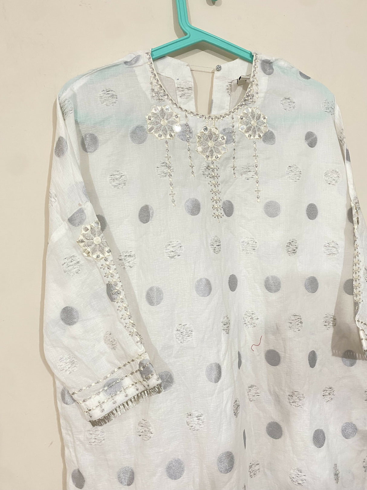 Ethnc Kurta | Women Branded Kurta | Medium | Worn Once