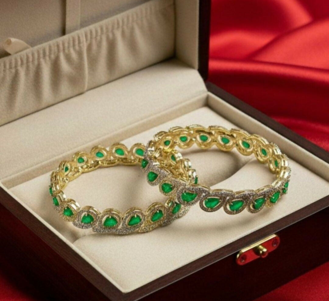 Tear Stone Bangle Set-00005 | Women Jewelry | Bangles/Bracelets | Brand New