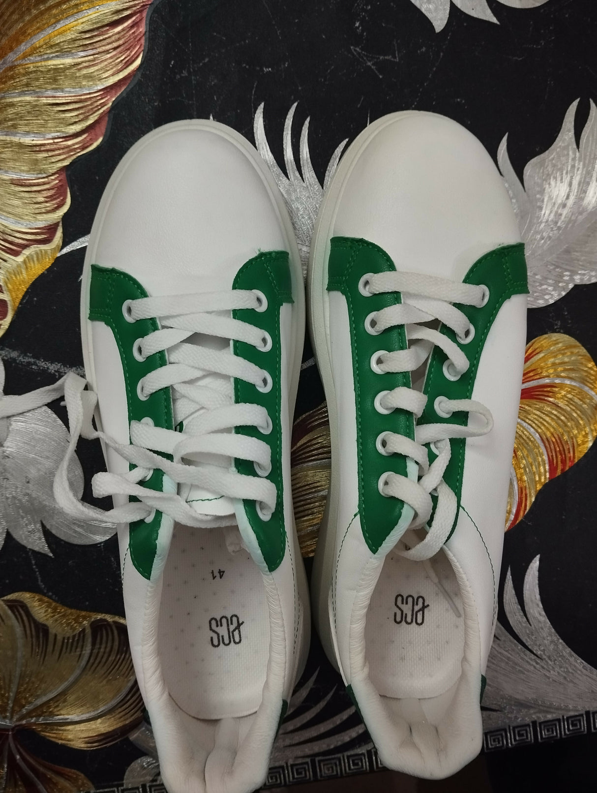 ECS | White Sneakers | Women Shoes | Size: 41 | Brand New