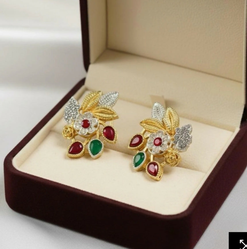 Flower & leaf tops for Women-00288 | Women Jewelry | Earrings | Brand New